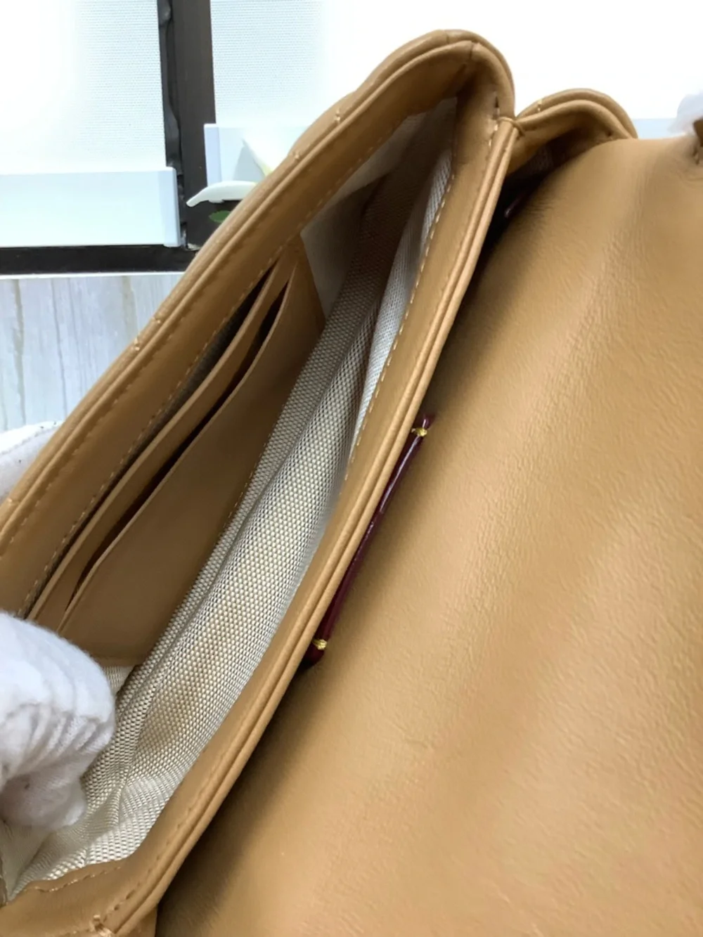 NWT Coach Tabby Crossbody Pillow Quilted Leather Wristlet - Picture 6 of 7